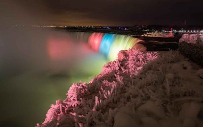 Visiting Niagara Falls, USA in The Winter