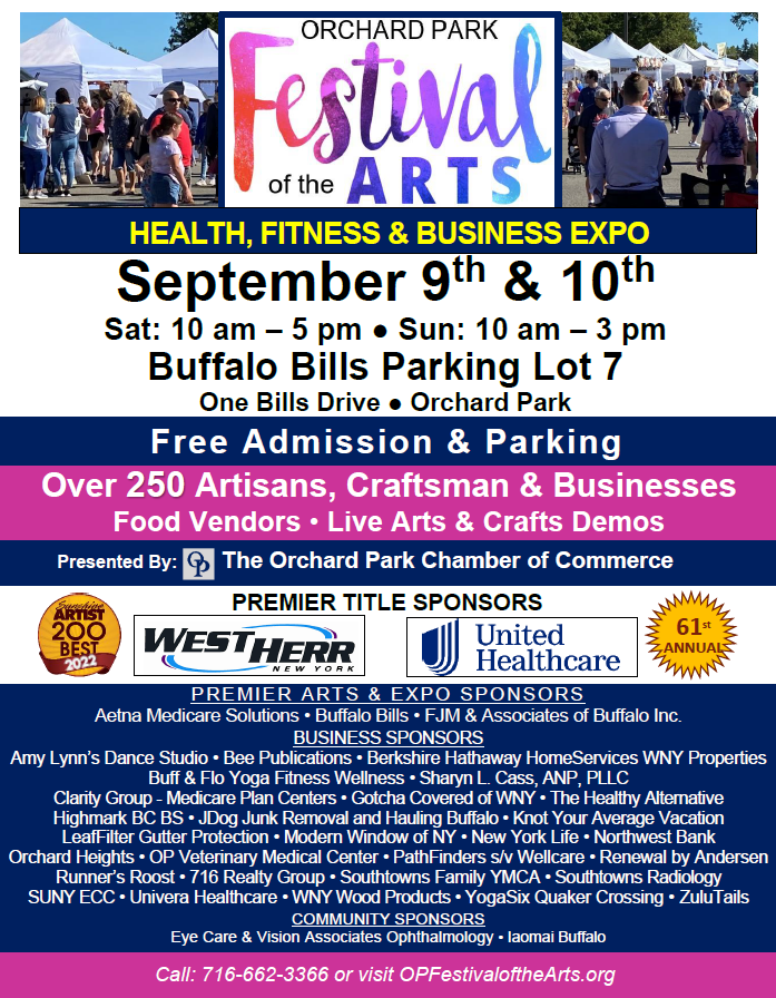 orchard park festival of the arts